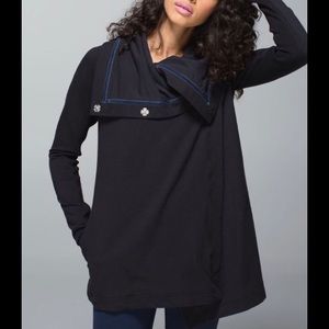Lululemon Savasana  Black Wrap Jacket
